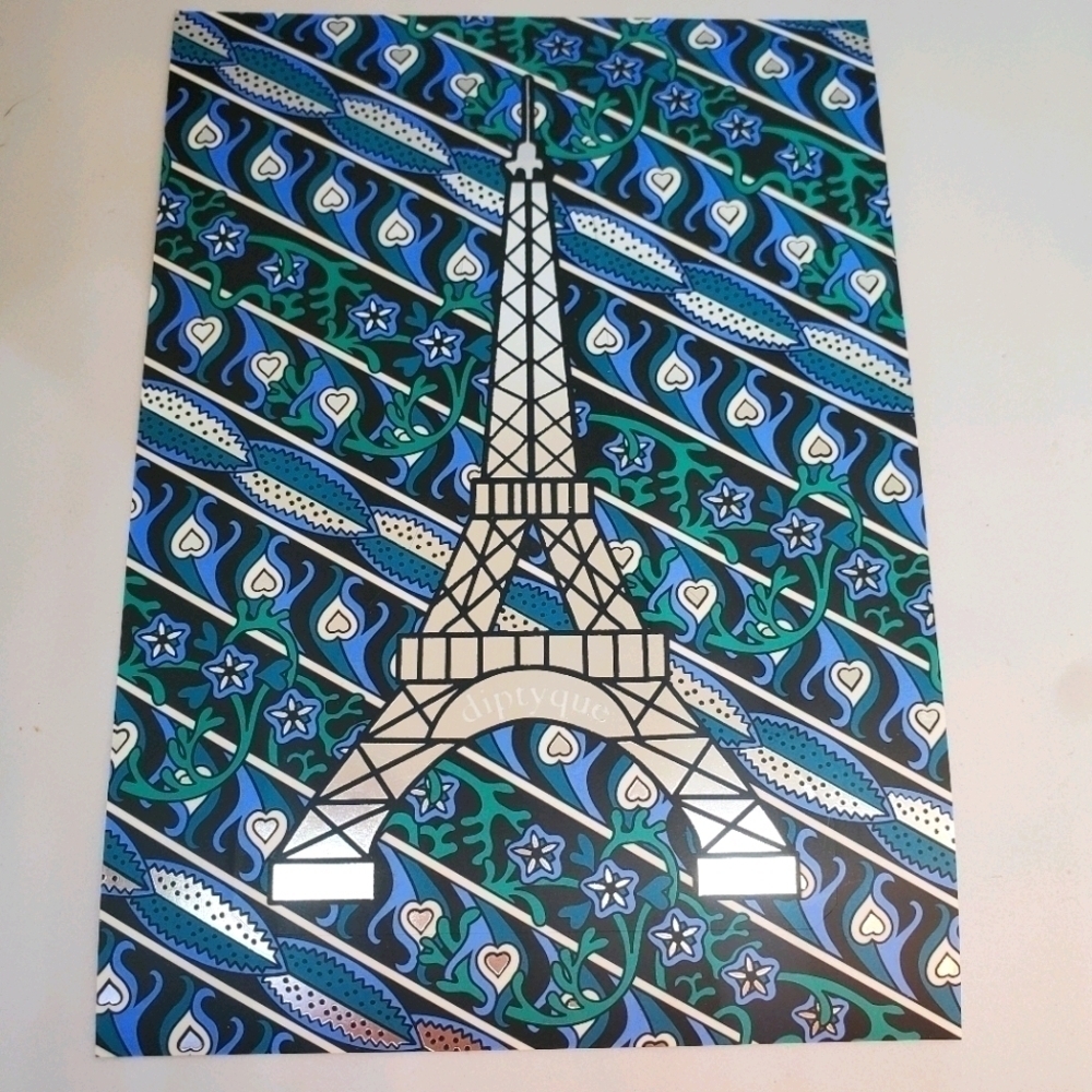 New Diptyque Eiffel Tower sticker Paris En Fleur